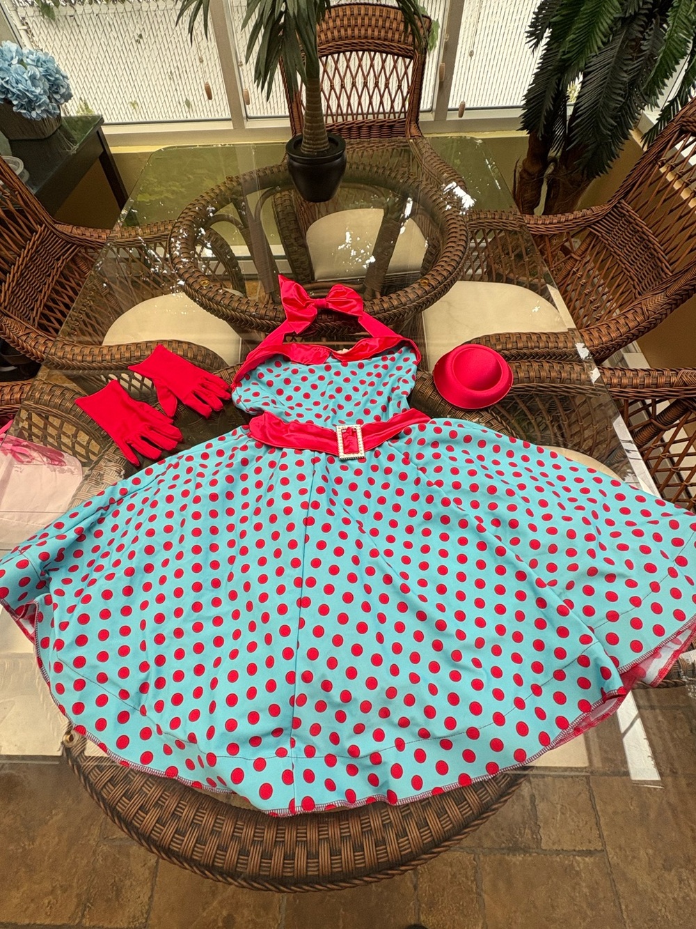 WEISMANN Polka Dot Dress
